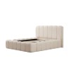 Lit coffre Alya Blanc Cassé - Chenille